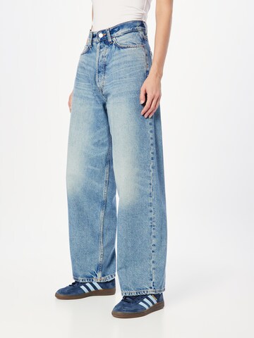WEEKDAY Wide Leg Jeans 'Astro' i blå: forside