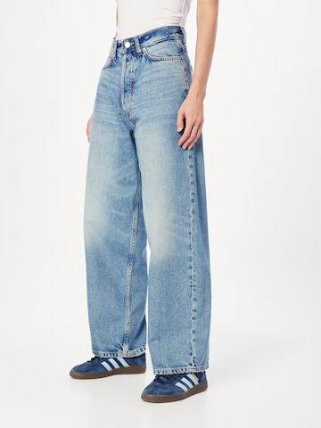 Wide leg Jeans 'Astro' di WEEKDAY in blu: frontale