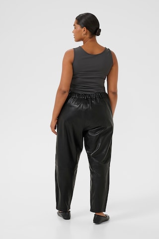 KAFFE CURVE Loosefit Broek 'Tera' in Zwart