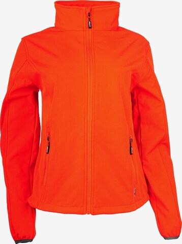 Joluvi Outdoor Jacket 'Mengali' in Red: front