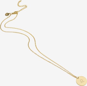 GOOD.designs Kette 'Horoskop Loewe' in Gold