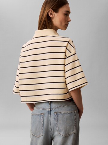 T-shirt Calvin Klein Jeans en beige