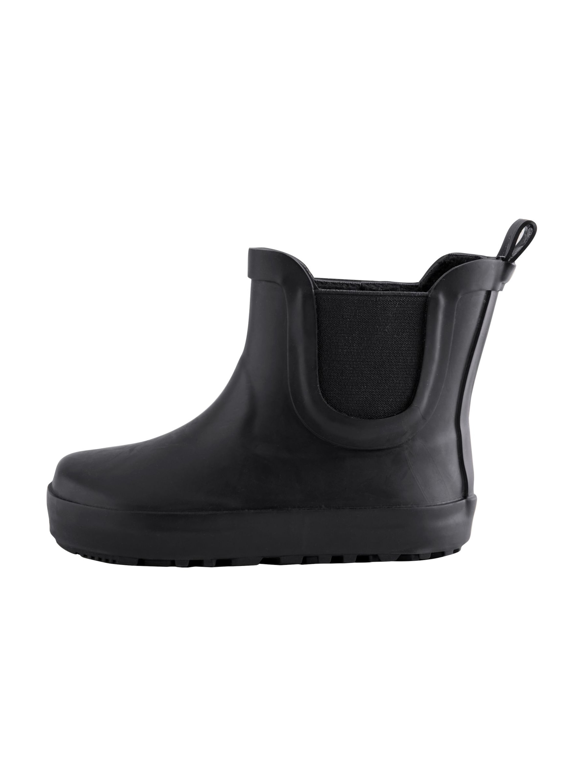 Bottes en caoutchouc Next en noir : devant