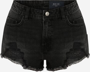 Noisy May Petite Regular Jeans 'DREW' in Schwarz: predná strana