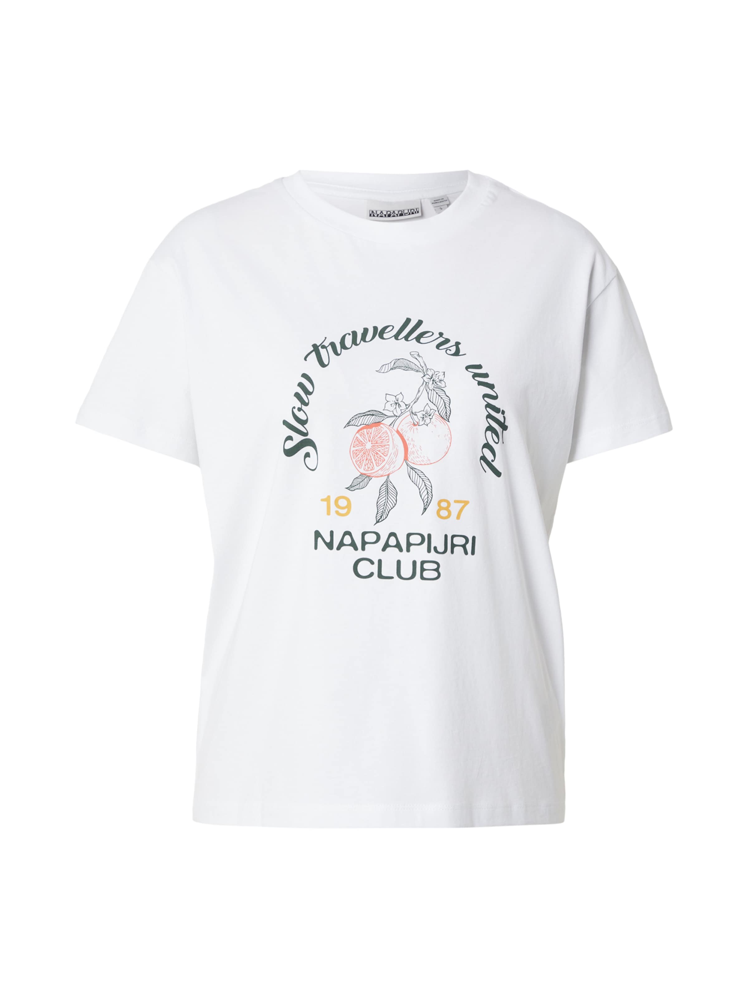 NAPAPIJRI Shirt 'SALMYS' in White: front