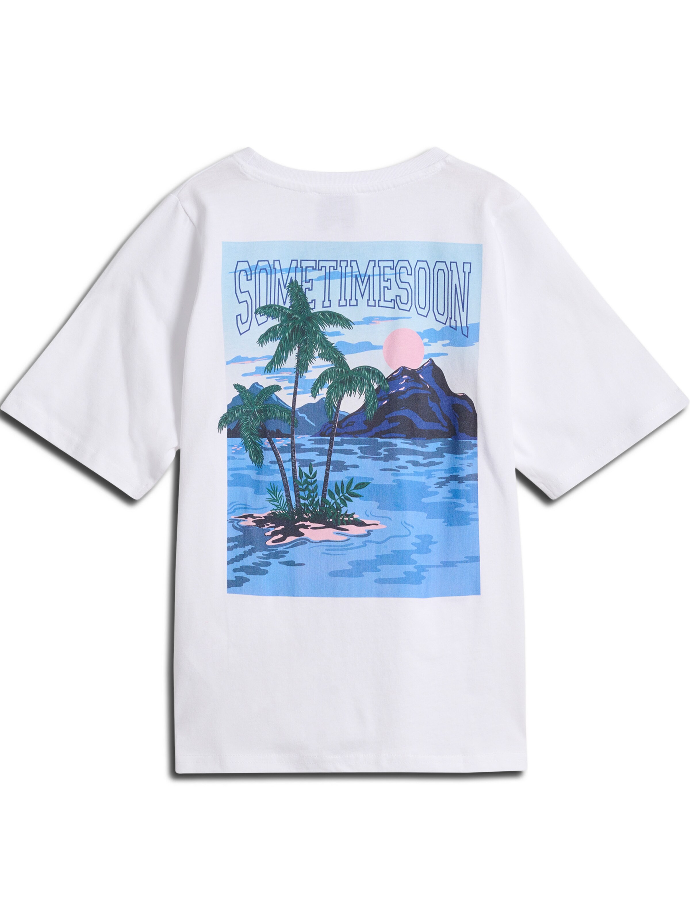 SOMETIME SOON Shirts 'Clemente' i hvid