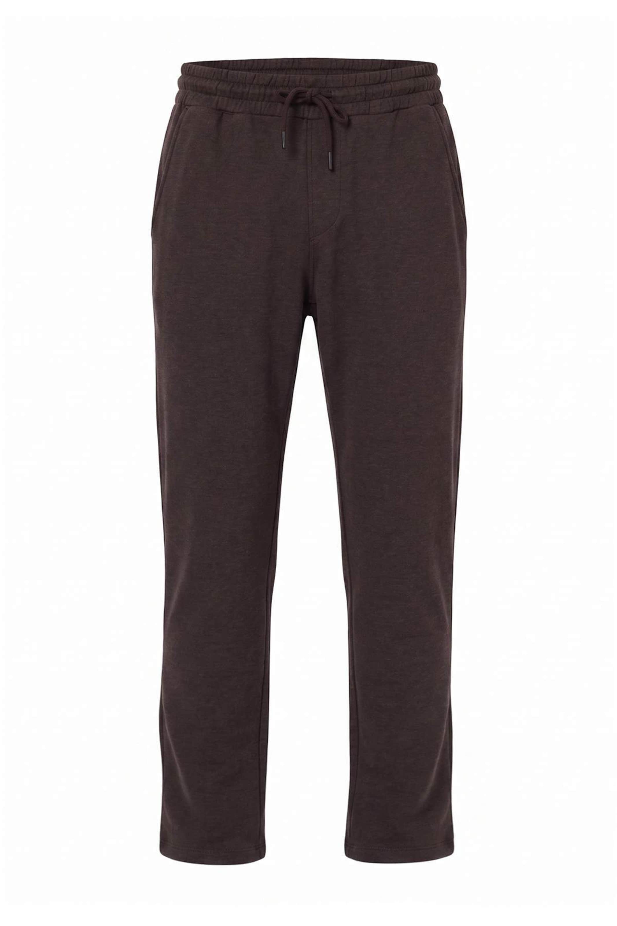 Trendyol - regular Pantalón en marrón: frente