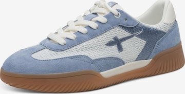 Baskets basses Tamaris en bleu : devant
