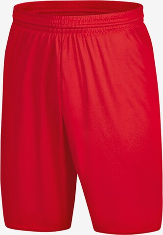 JAKO Sportshorts 'Palermo 2.0' in Rot: predná strana