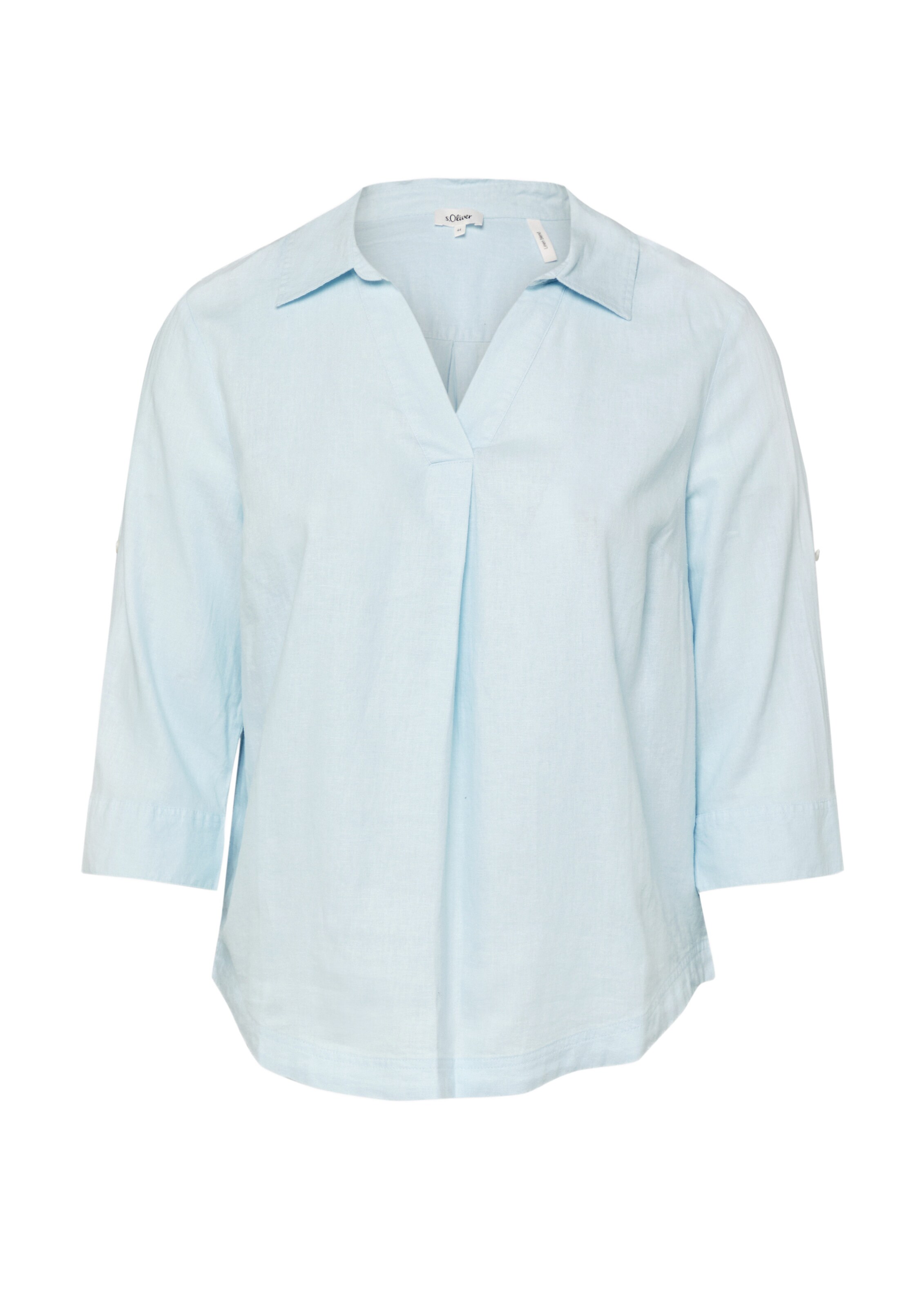 s.Oliver Blouse in Blauw: voorkant