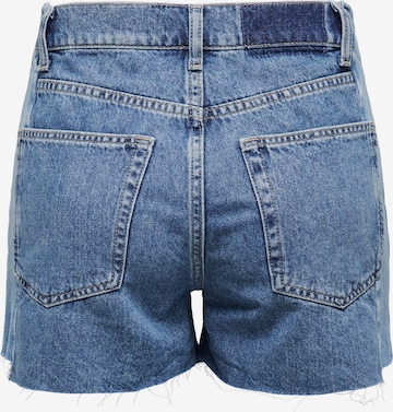 ONLY Regular Shorts 'CARLY' in Blau