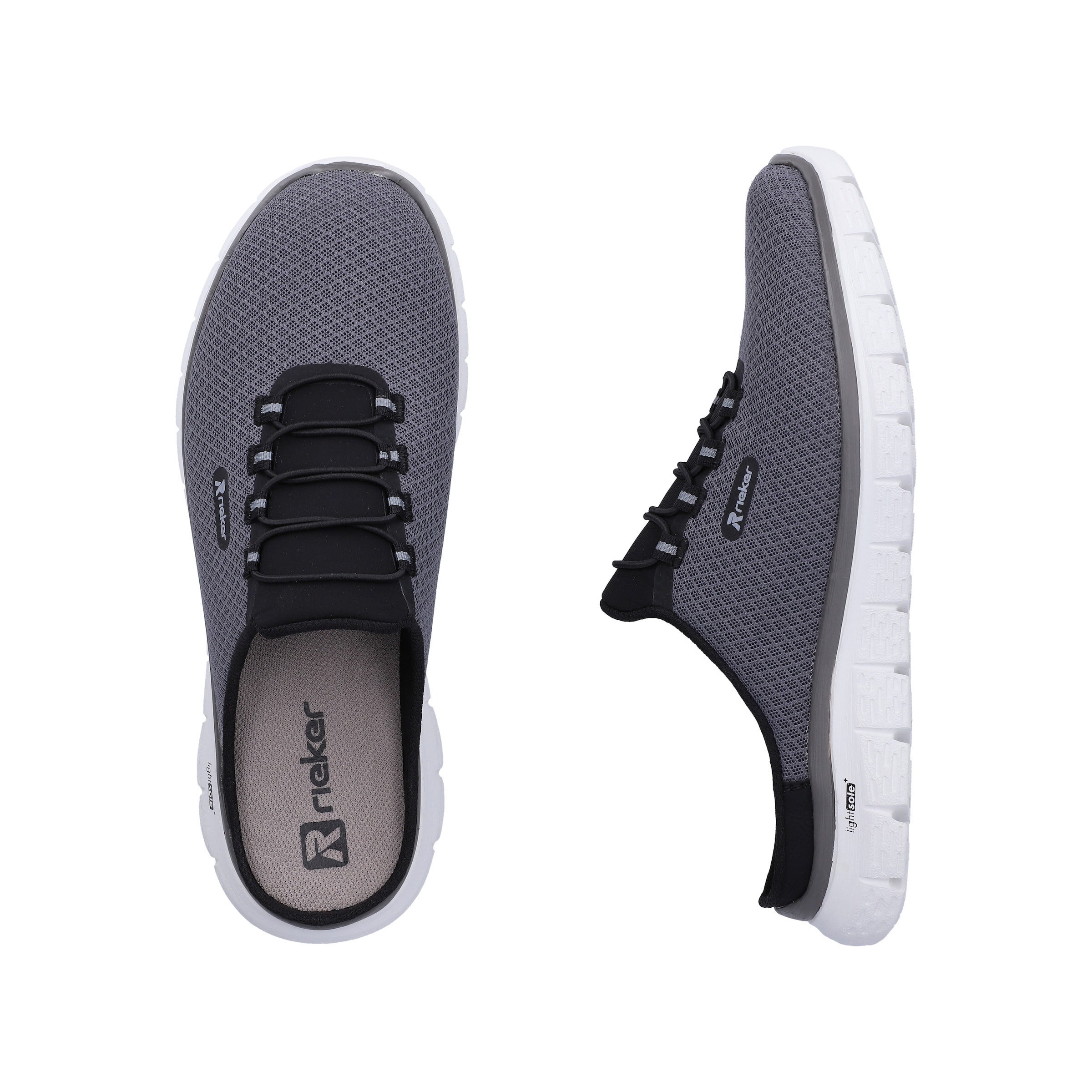 Rieker Clogs in Grau