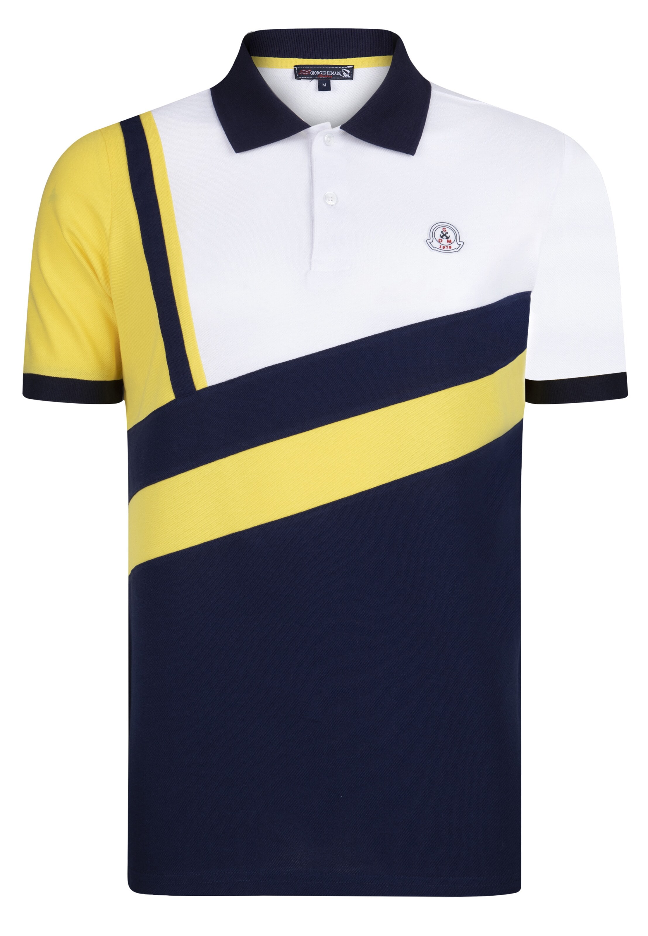 Giorgio di Mare T-shirt i gul: framsida