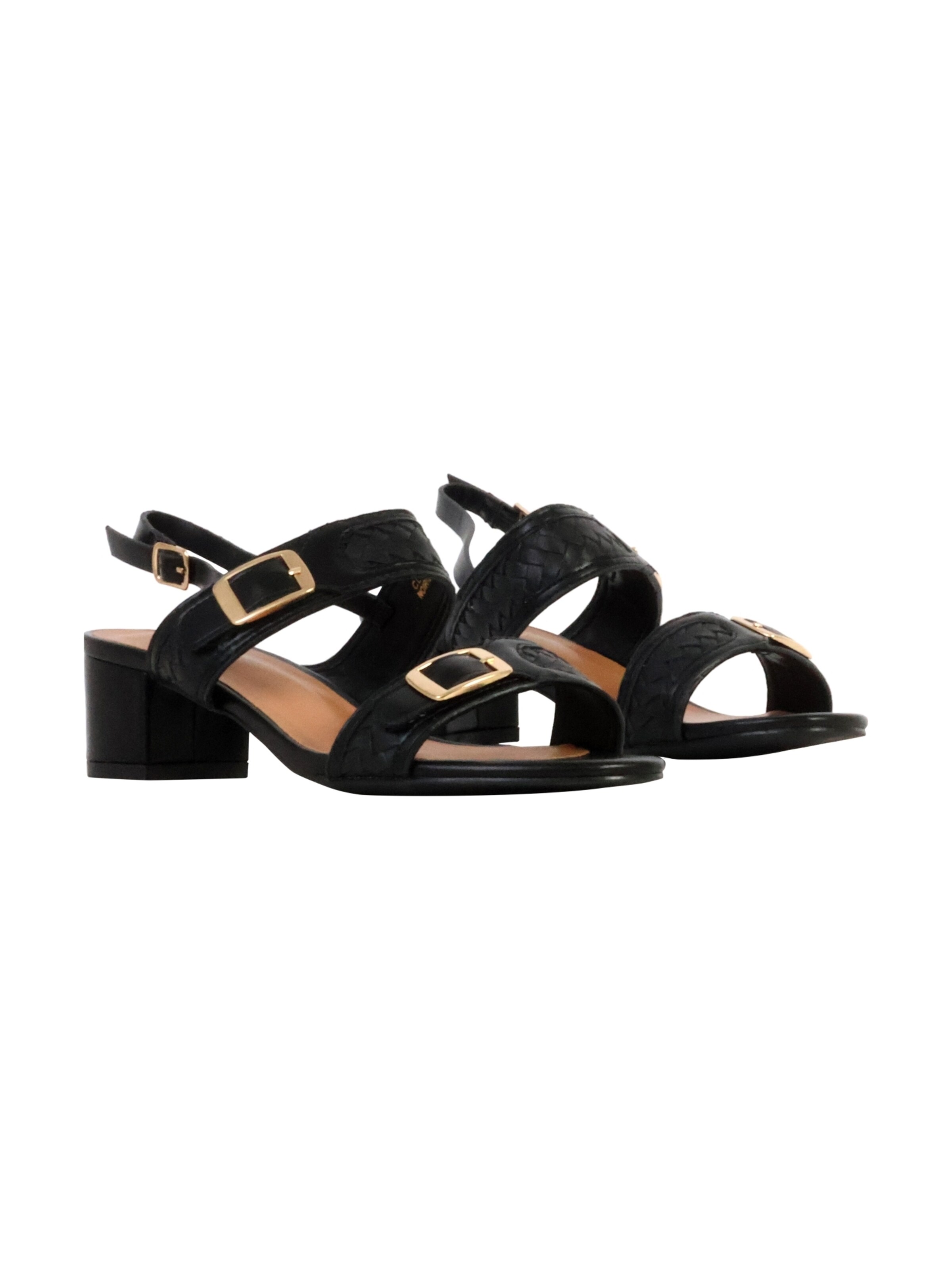 POTI PATI - Sandalias 'Supermodische Sandalen mit Absatz' en negro