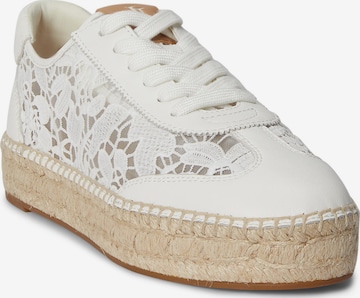 Lauren Ralph Lauren Nizke superge 'LUIZE' | bela barva: sprednja stran