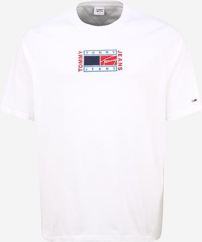 Tommy Jeans Plus Majica u plava / svijetloplava / crvena / bijela, Pregled proizvoda