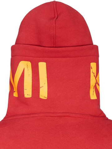 Koyumi Sweatshirt 'Free your Neck' in Red