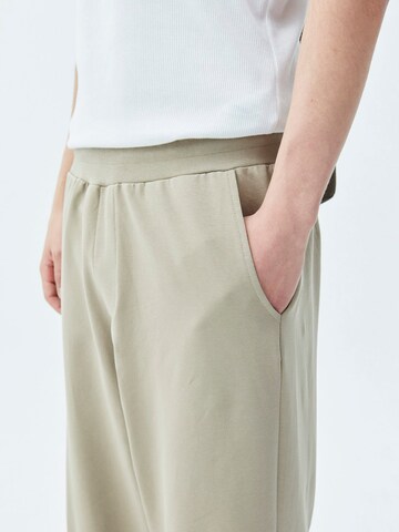 Wide leg Pantaloni 'Humble' di VAMOS CLO in beige