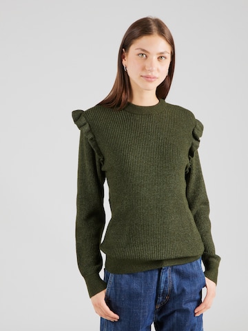 OBJECT Sweater 'Malena' in Green: front