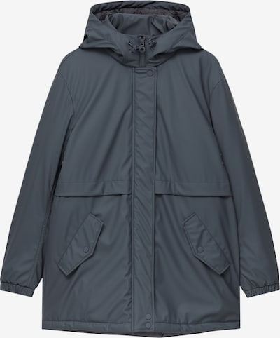 Pull&Bear Veste mi-saison en anthracite, Vue avec produit