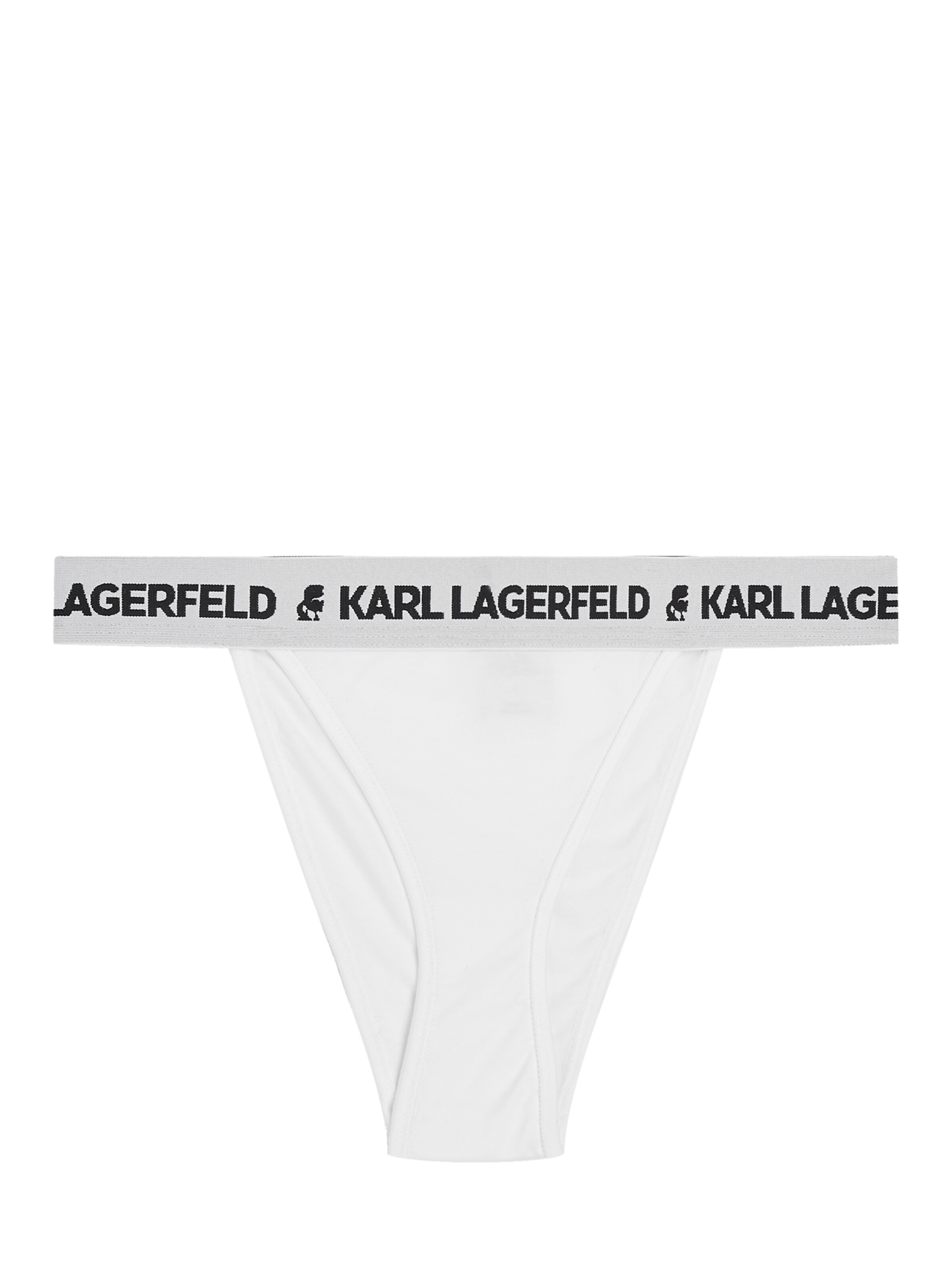 Karl Lagerfeld Trosa i vit: framsida