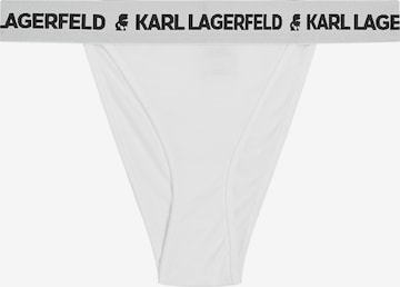 Karl LagerfeldSlip - bijela boja: prednji dio