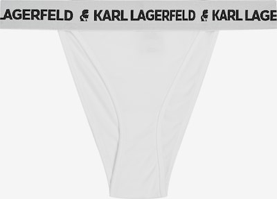 Moteriškos kelnaitės iš Karl Lagerfeld, spalva – juoda / balta, Prekių apžvalga