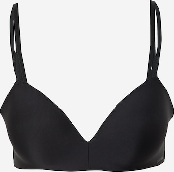 Invisible Soutien-gorge Calvin Klein Underwear en noir : devant