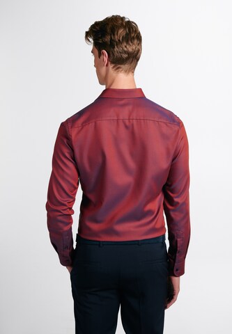 ETERNA Slim fit Zakelijk overhemd in Rood
