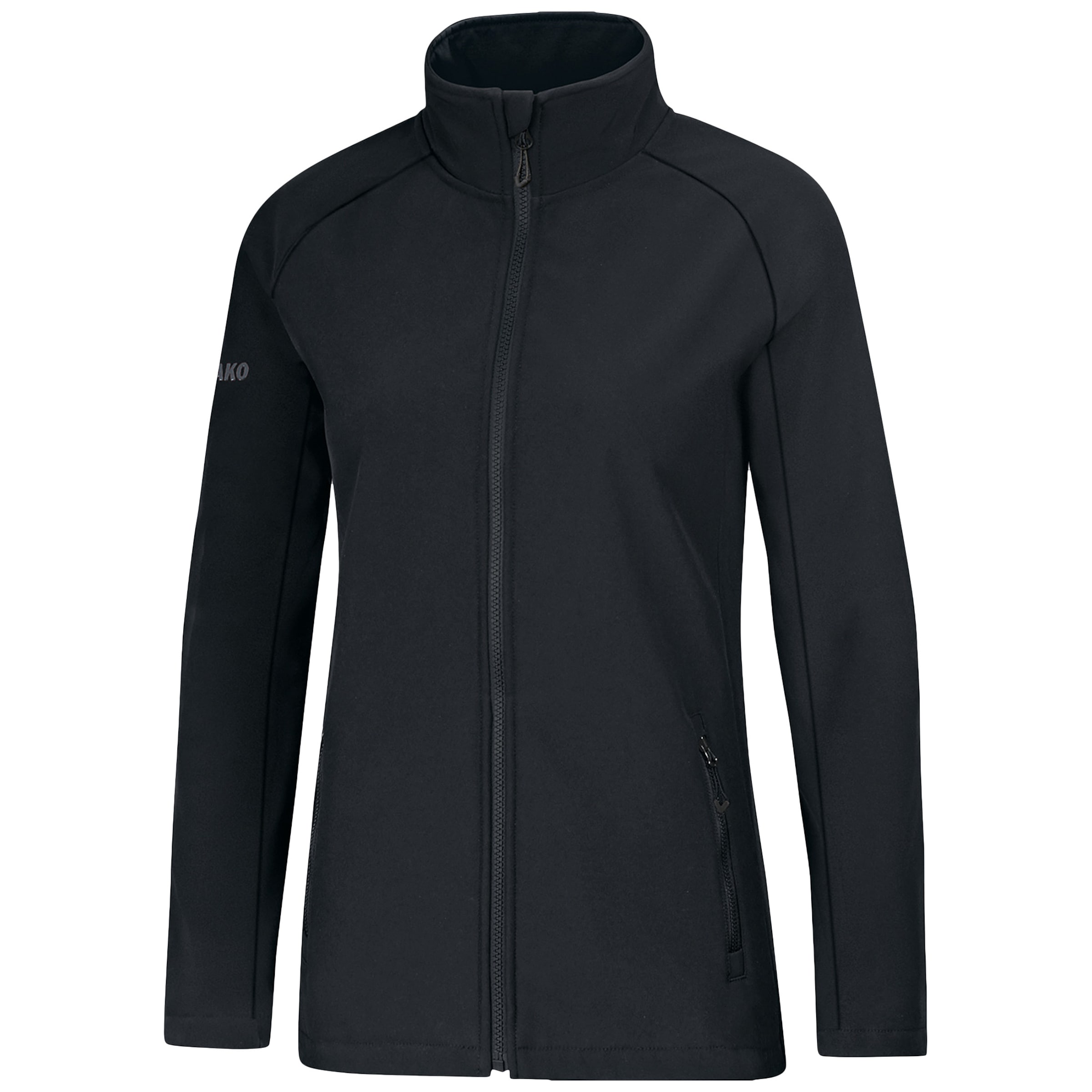 JAKO Sportjacke in Schwarz: Vorderseite