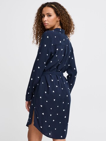 ICHI - Vestidos camiseiros ' VERA ' em azul