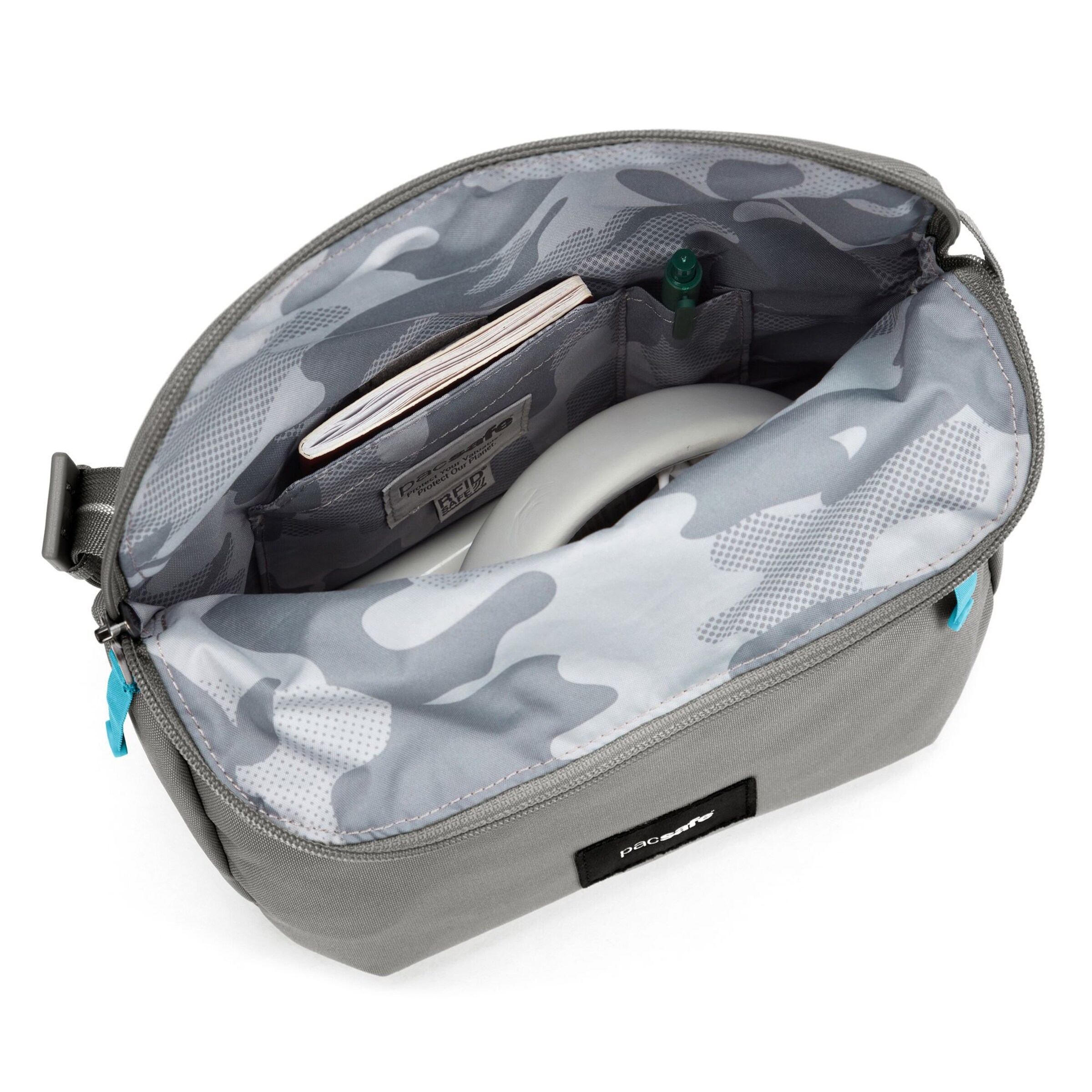 Pacsafe Crossbody bag 'GO' in Grey