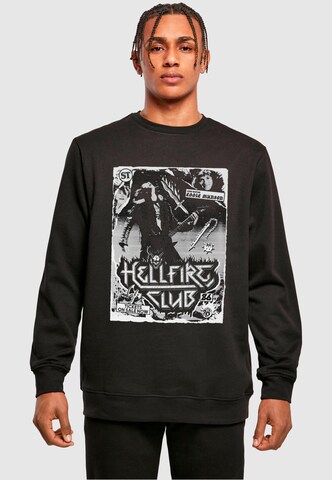 ABSOLUTE CULT Sweatshirt ' Stranger Things in Schwarz: Vorderseite