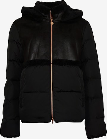 EA7 Emporio Armani Winter jacket in Black: front