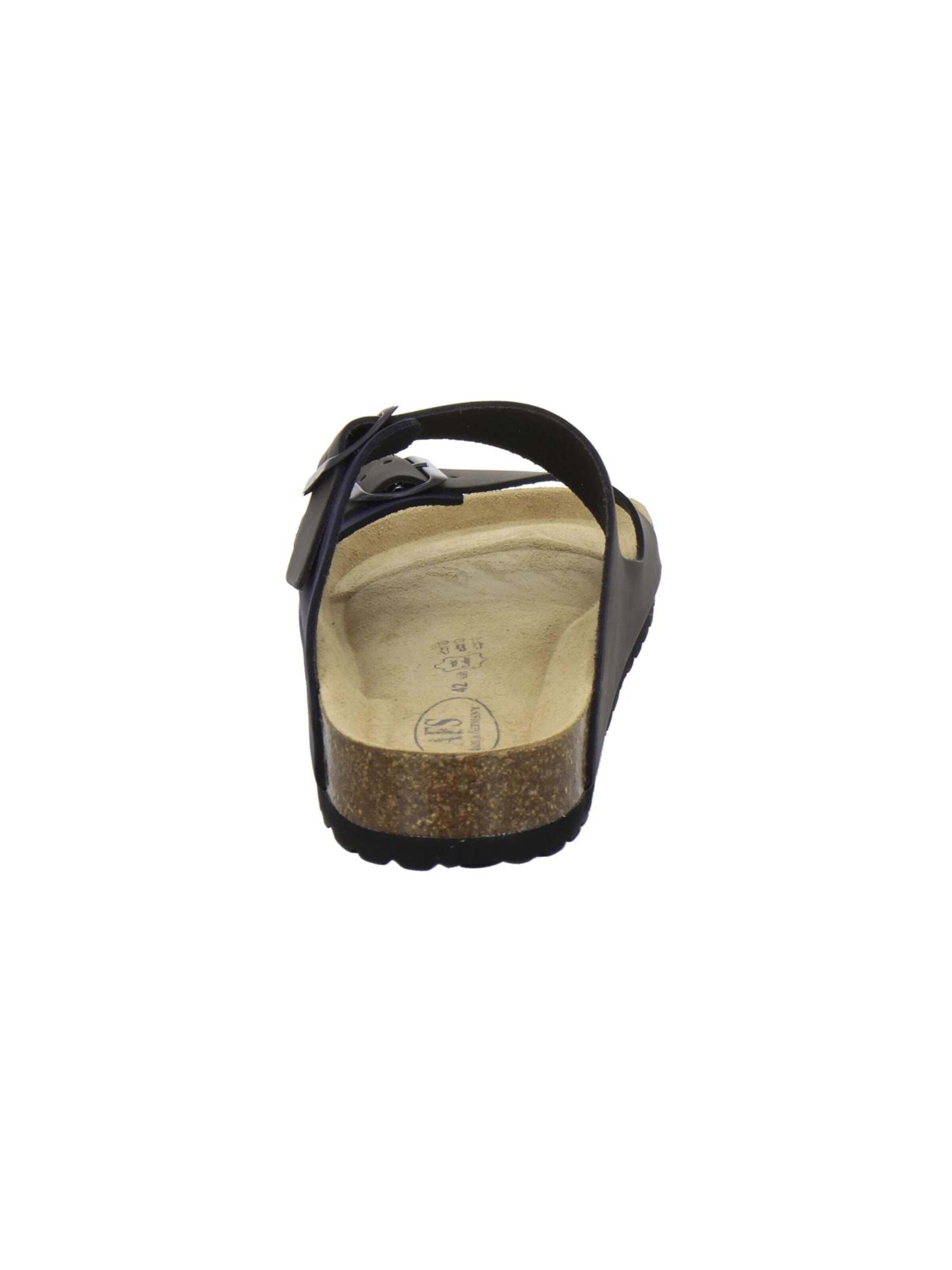 Mule 'Pantoletten Herren Zweischnaller navy-stone Nubukleder' AFS-Schuhe en bleu