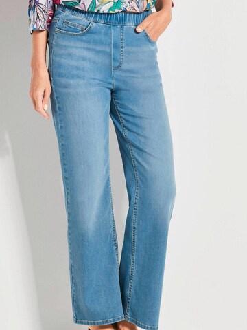 Goldner Wide leg Jeans 'VERA' in Blauw