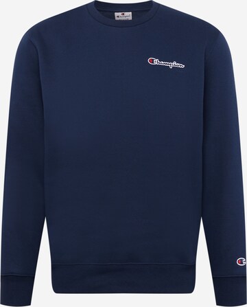 Sweat-shirt Champion Authentic Athletic Apparel en bleu : devant