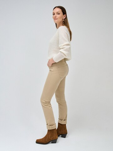 Salsa Jeans Skinny Jeans 'Secret' in Beige