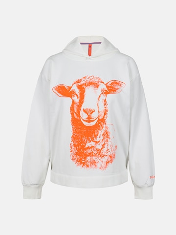 salzhaut Sweatshirt in Wit