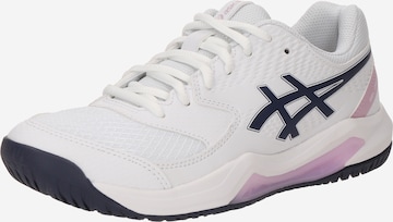 balta ASICS Sportiniai batai 'DEDICATE 8': priekis