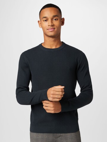 JACK & JONES Trui 'DALLAS' in Blauw: voorkant