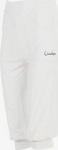 Effilé Pantalon de sport 'WBE12' Winshape en blanc