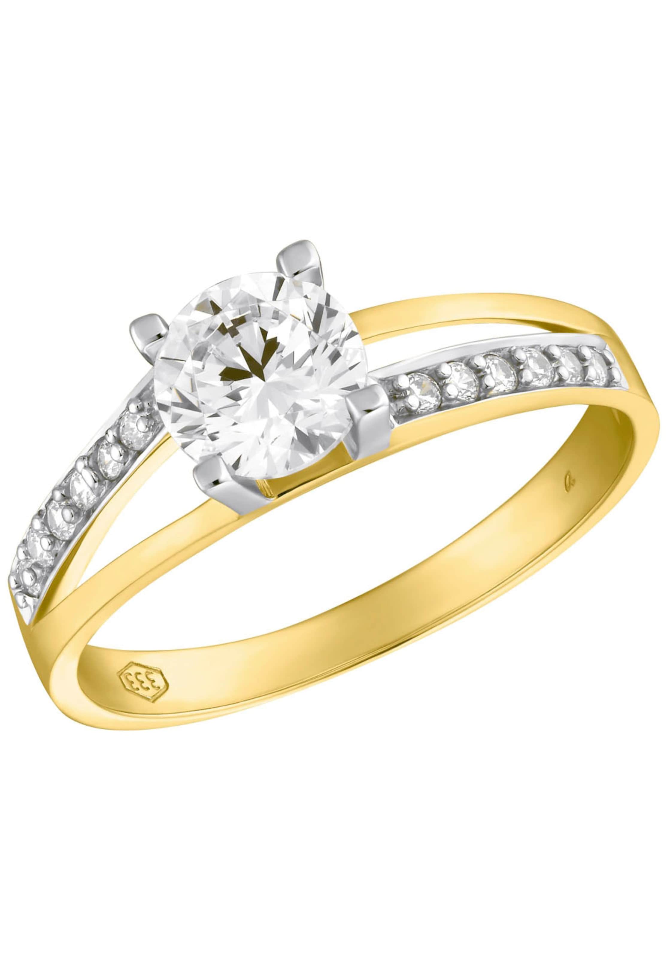 AMOR Ring in Gold: Vorderseite