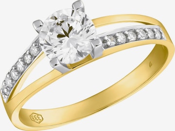 AMOR Ring in Gold: predná strana