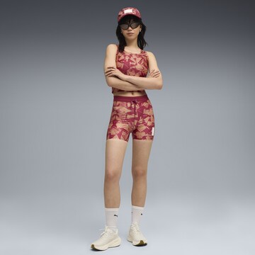 PUMA Skinny Sportshorts 'Puma x Saysky' in Rot