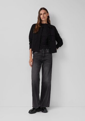 s.Oliver Shirt in Schwarz