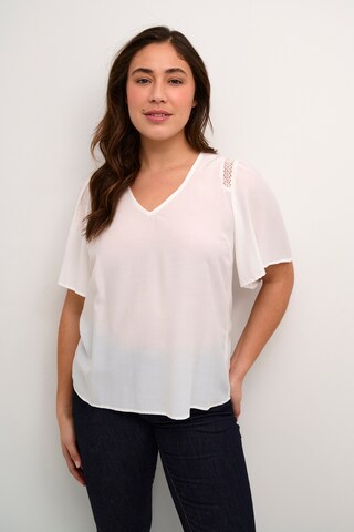CULTURE Blouse 'Asmine' in White: front