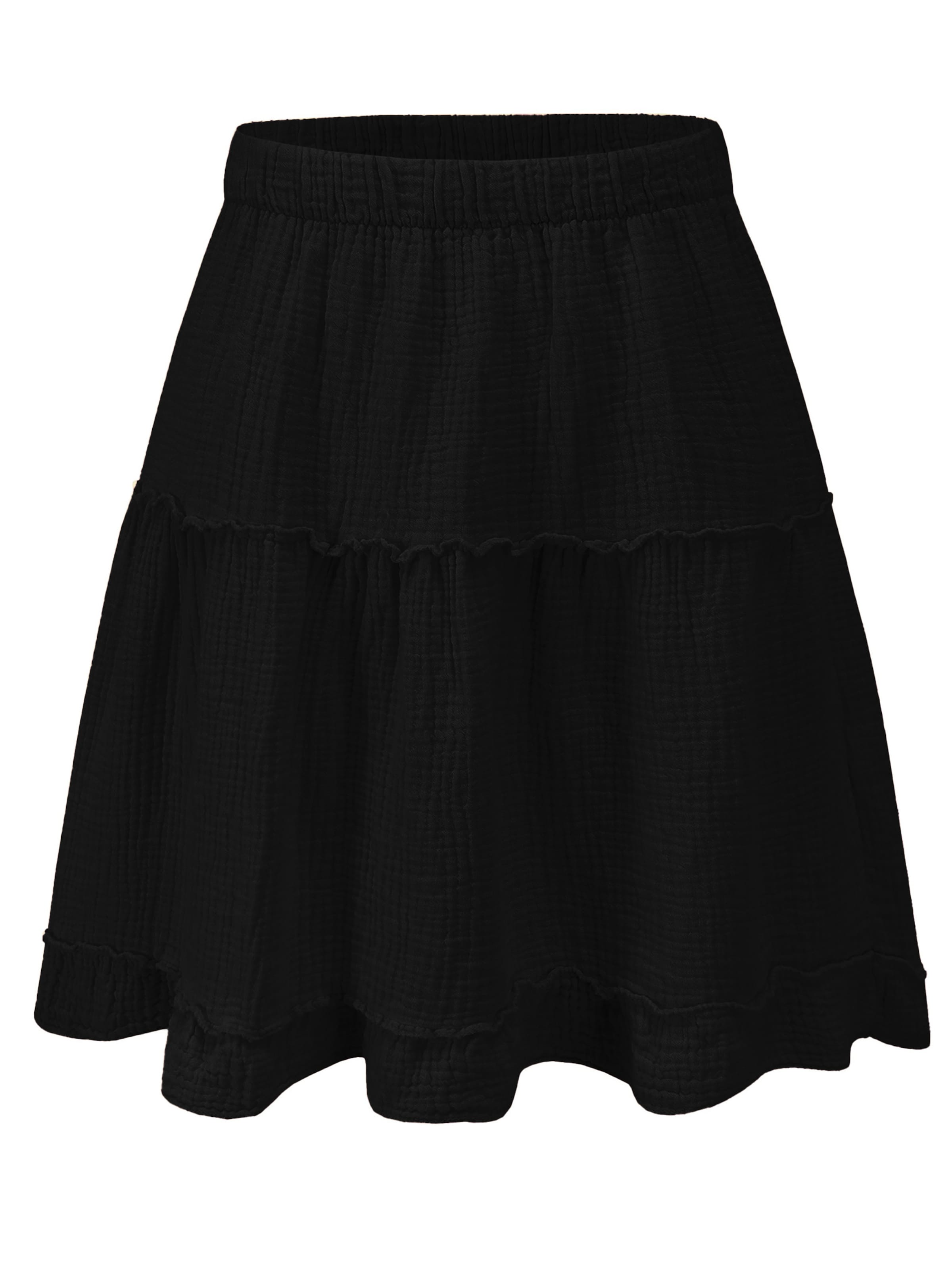 SASSYCLASSY Skirt in Black: front