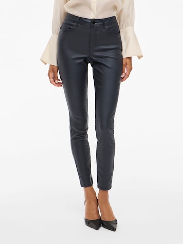 VILA - Slimfit Pantalón 'SARAH' en azul: frente
