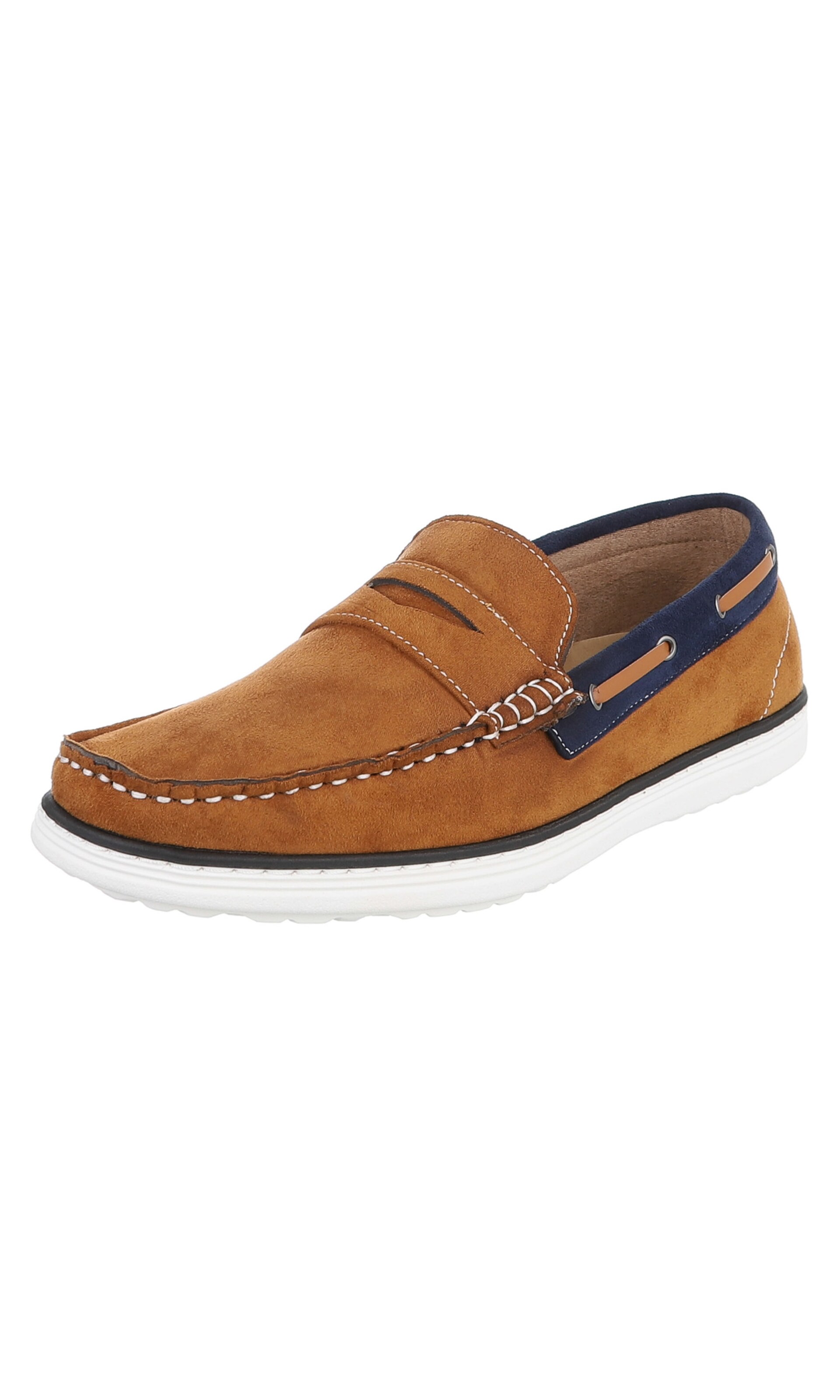 CoolWalk Moccasins in Brown: front